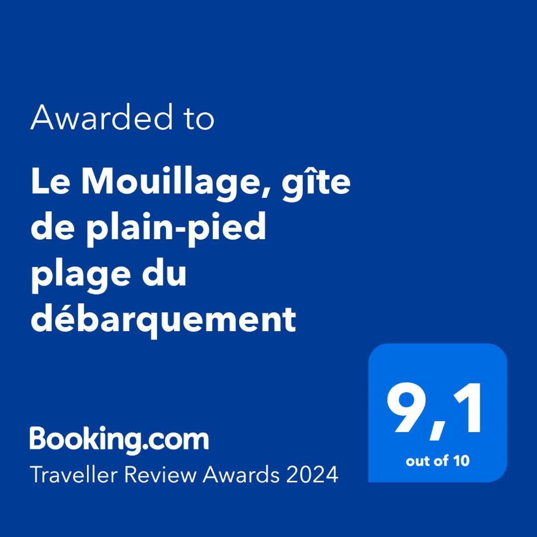 Le Mouillage, Gite De Plain-Pied Plage Du Debarquement Grandcamp-Maisy Zewnętrze zdjęcie